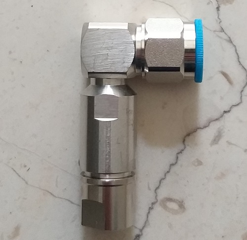 کانکتور 1/4 LCF به N-TYPE نر چپقی