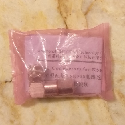 کانکتور RG6 یا LMR300 به TNC نر چپقی امفنول